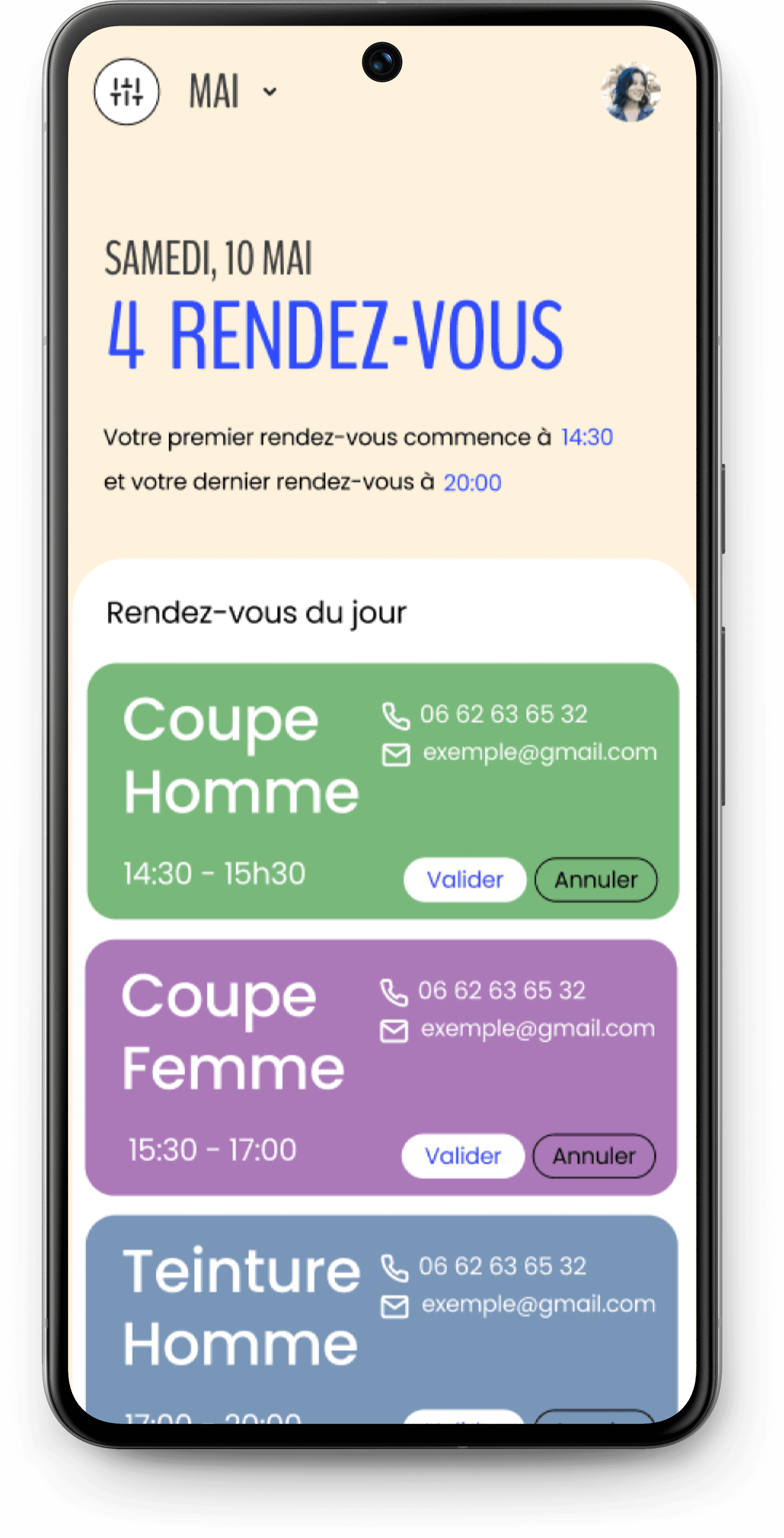 Application mobile Qrenoo